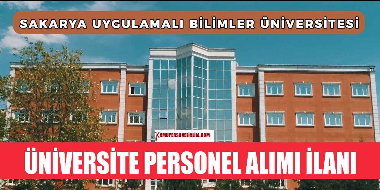 Uygulamalı Bilimler Üniversitesi Büro Personeli ve Güvenlik Alımı