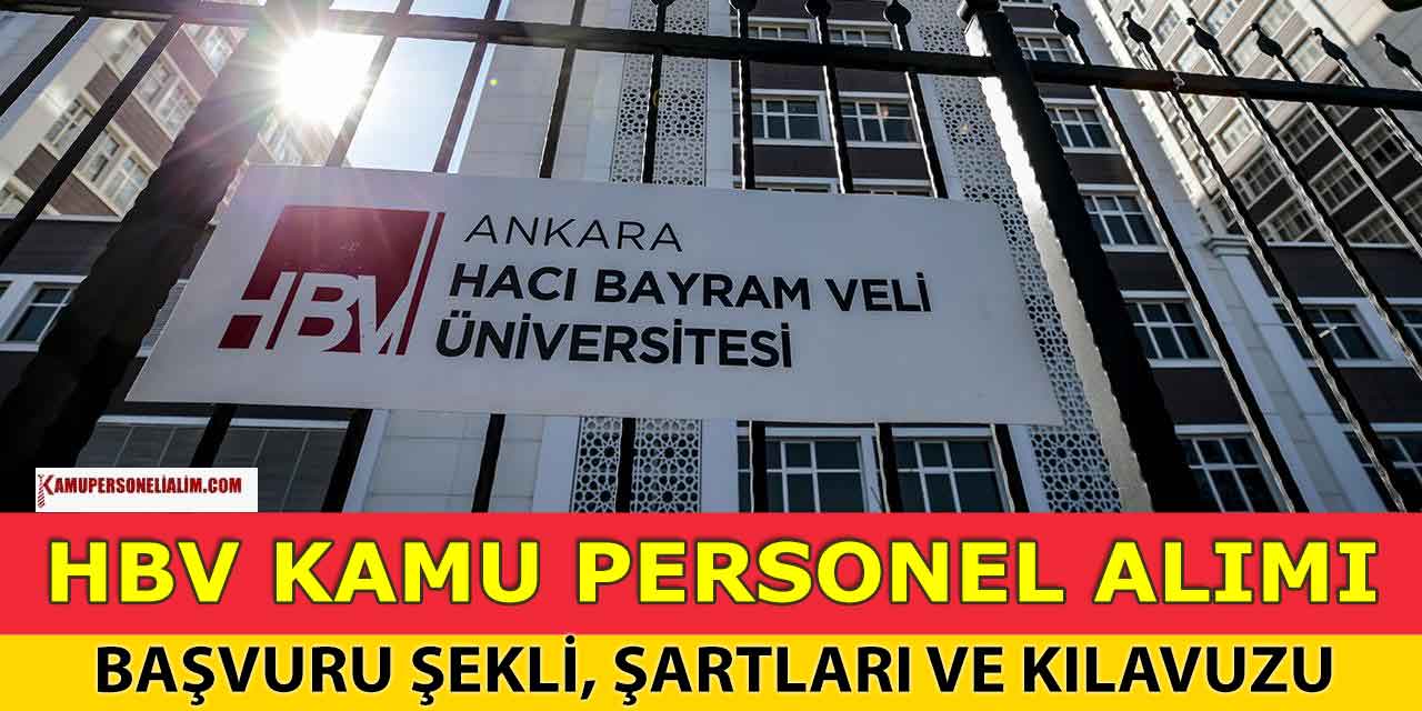 Ankara HBV Üniversitesi 7 Güvenlik, Spor Uzmanı ve Memur Alımı Yapıyor