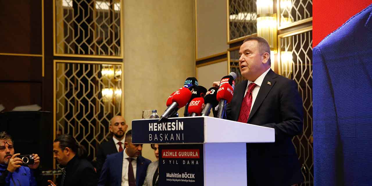 Son Dakika: Antalya Büyükşehir Belediye Başkanı Muhittin Böcek Tutuklandı!