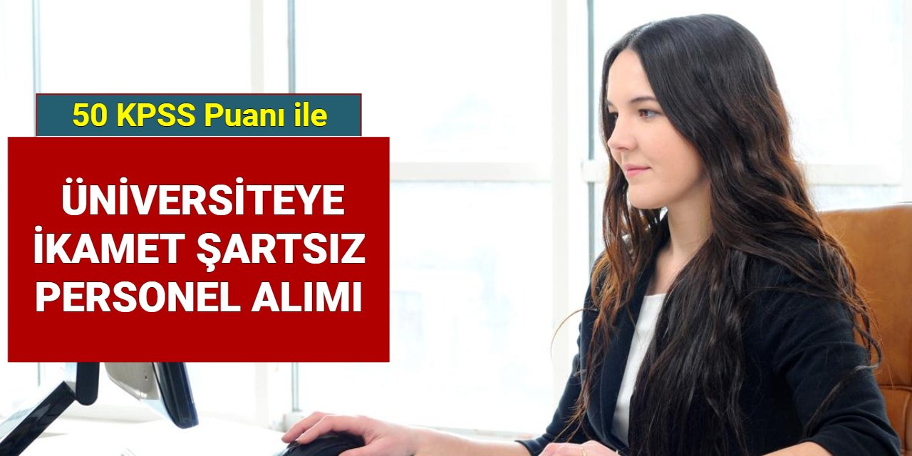 İzmir Katip Çelebi Üniversitesi 50 KPSS ile Personel Alımı Yapacağını Duyurdu: Başvurular Başladı