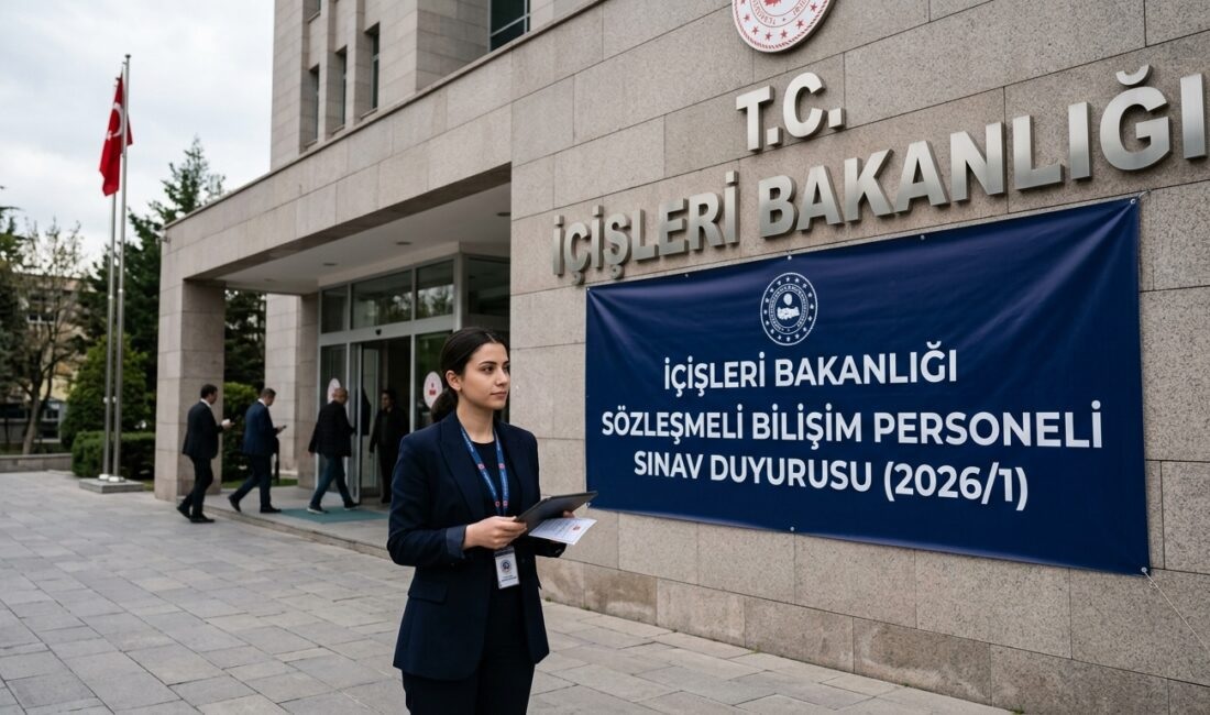 İçişleri Bakanlığı 11 Sözleşmeli Bilişim Personeli Alıyor