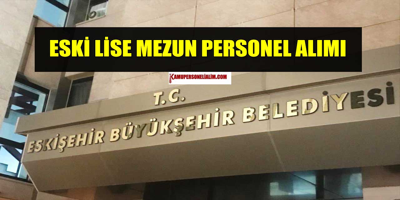 ESKİ İŞKUR İle Lise Mezunu 4 Kamu Personeli Alımı Başvuruları