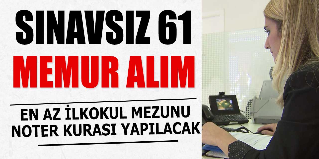 Selçuk Üniversitesi Kamu Sınavsız En Az İlkokul 61 İşçi Memur Alımı