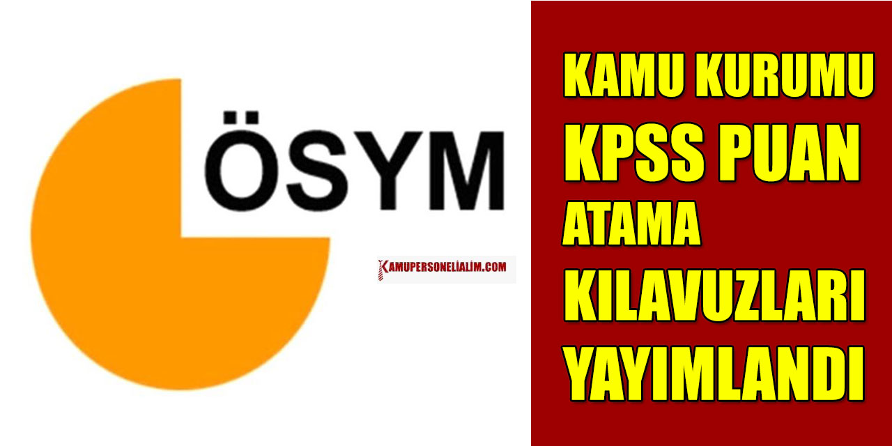 Kamu KPSS 5-6 Memur Alımı Kılavuzları ve Tercihleri
