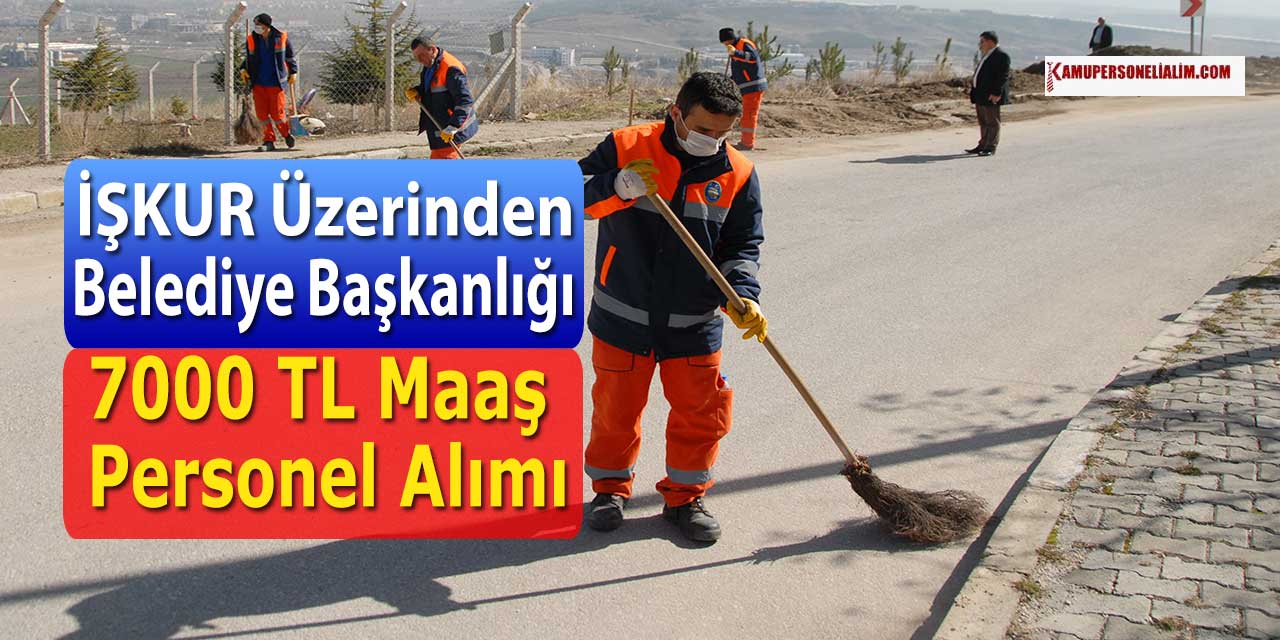 Tokat Reşadiye Belediye Kura Çekilişi İle 14 Temizlik İşçisi Alımı