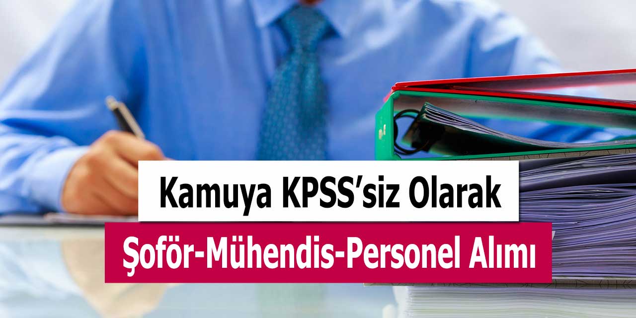 İzmir Belediyesi İZELMAN 9 Şoför, Mühendis Ve Personel Alımı