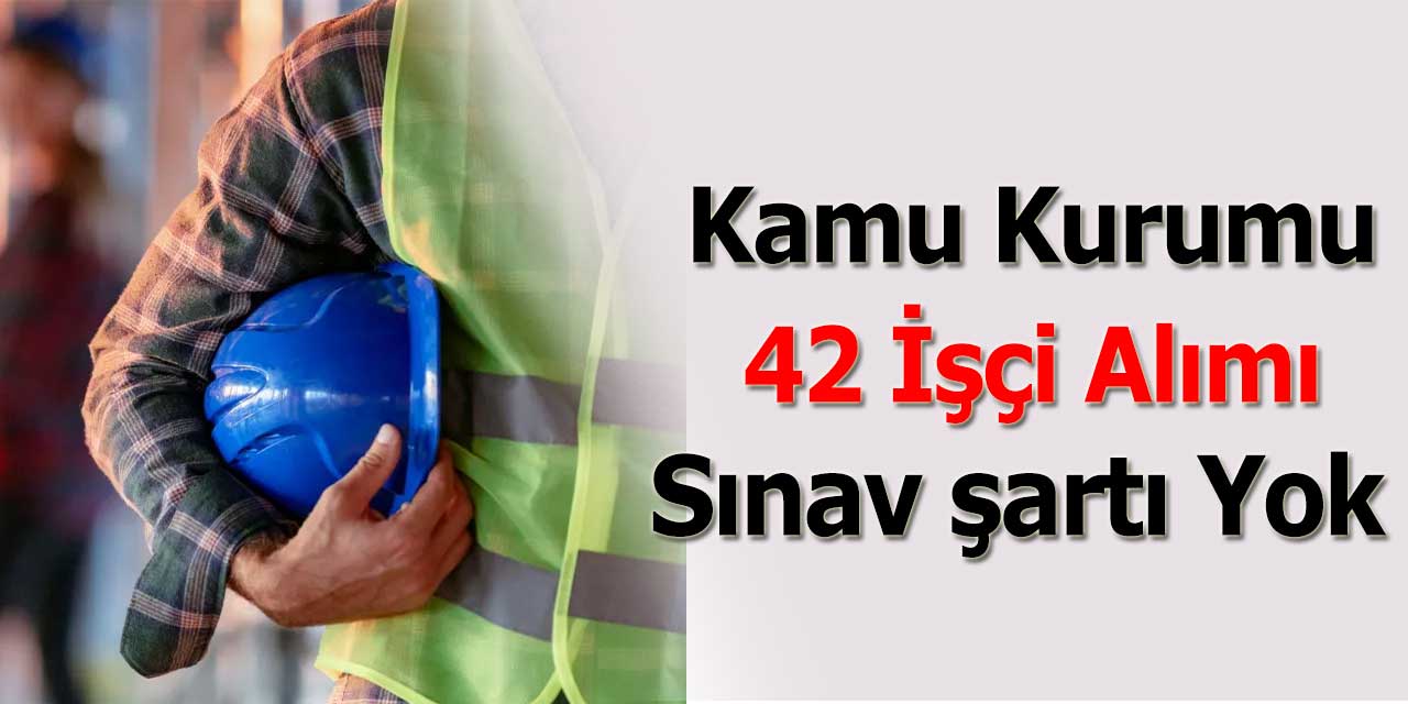 İşçi Alımı İSKENT 42 Personel Alımı Yapacak