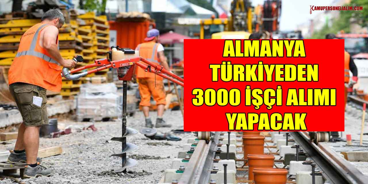 Almanya Havaalanlarına Türkiye’den 3000 İşçi Alımı Yapacak