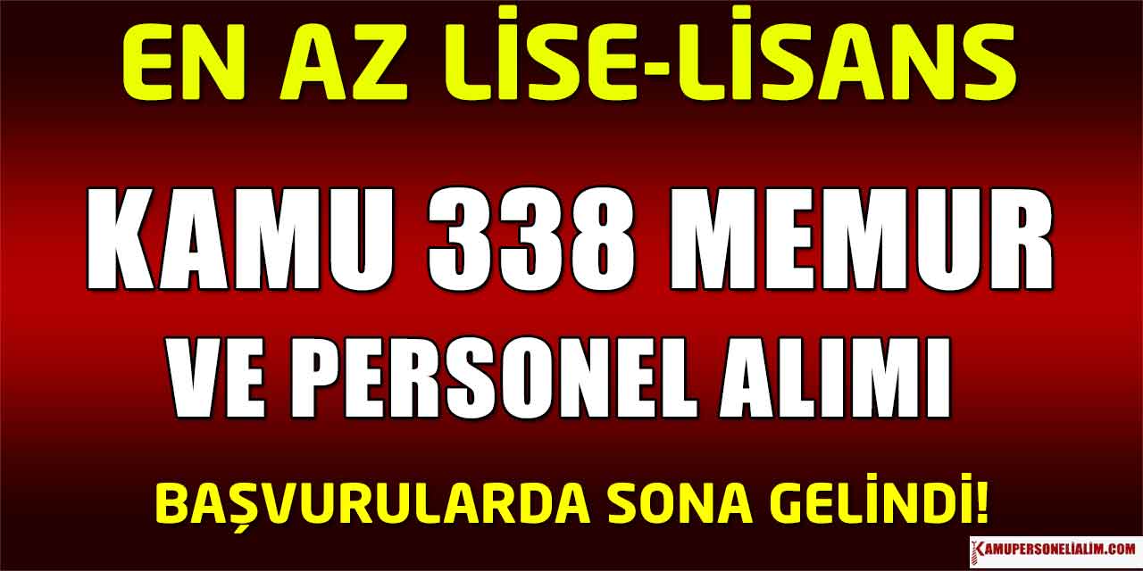 OGM 338 Devlet Personeli Alımı Başvuruları Sona Geliyor!