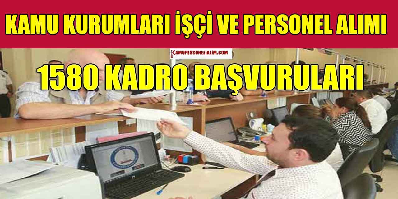 Ziraat Katılım Banka Üniversiteler 1580 Kamu Memur Ve İşçi Alımı