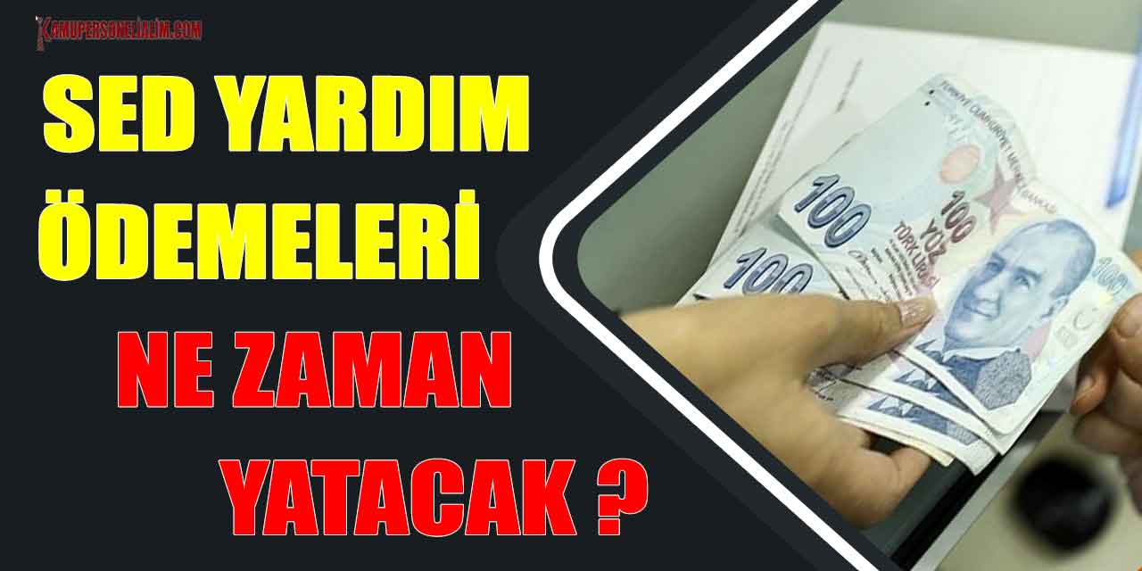 2023 Nisan Ayı SED Yardım Ödemeleri Ne Zaman Yatacak?