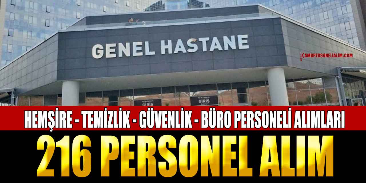 Trakya Üniversite Hastanesi En Az Lise Mezunu 216 Personel Alacak
