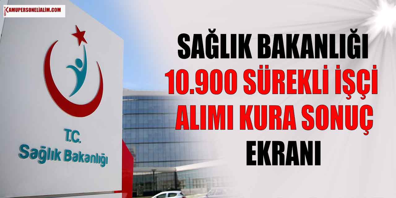 Sağlık Bakanlığı 26 Nisan Kura Sonuç Sorgulama Ekranı