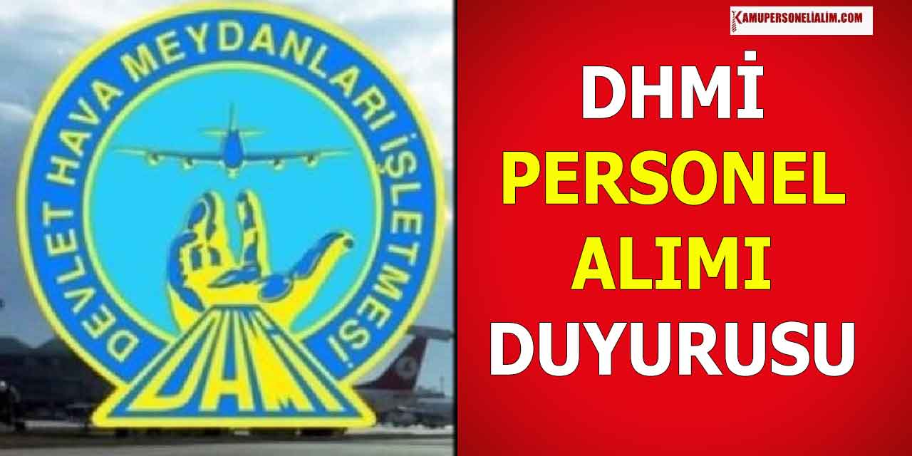 DHMİ Personeli Nasıl Olunur, Online Başvuru Ekranı