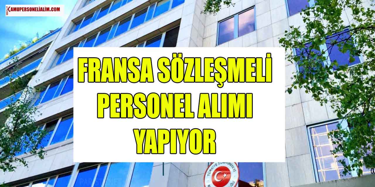 Fransa Sözleşmeli 1 Sekreter Alım Duyurusu (UNESCO Temsilciliği)