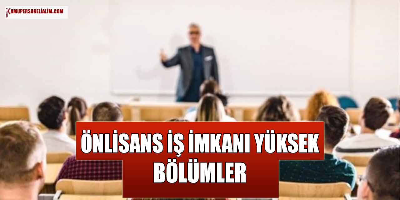 Önlisans İş İmkanı Yüksek Olan Bölümler! 2 Yıllık