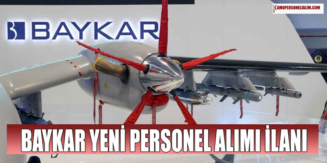 BAYKAR 35 Bin TL Maaşla Yeni İtfaiye Memuru ve Personel Alımı