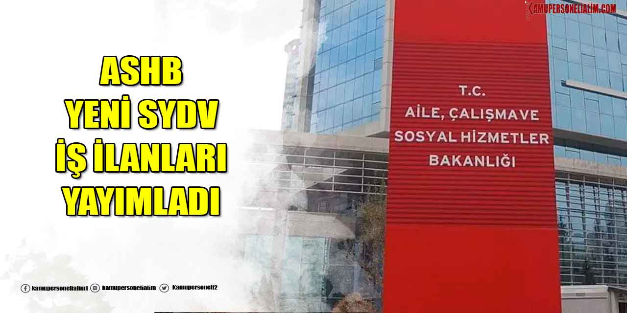 ASHB Hendek SYDV Temizlik Personeli Alımı Yapacak