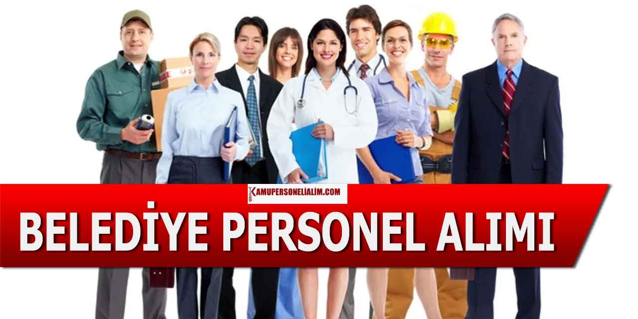 Kamu Büyükşehir Belediyesi Mesleklerde 168 Kamu Personeli Alımı