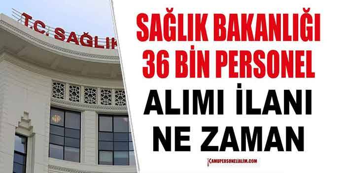 Sağlık Bakanlığı 30 Bin Kamu Personel Alımı İlanları